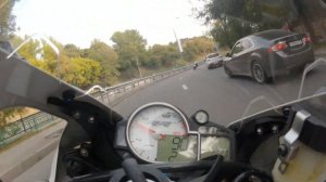 Трекшен-контроль DTC в действии на виражах кольца "Яуза"