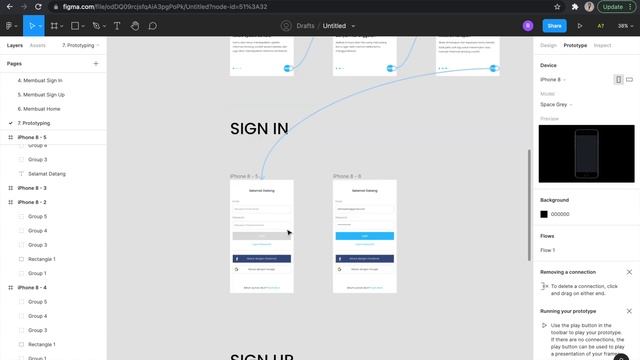 5 Menit Membuat Prototyping Di Figma смотреть онлайн