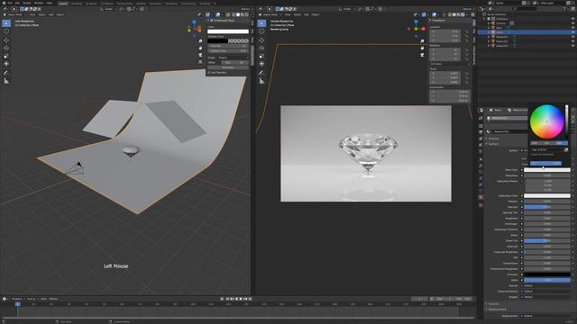 Easy Blender Tutorial: How to make Diamonds смотреть онлайн