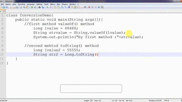 How to Convert long to string in Android & JAVA Example смотреть онлайн
