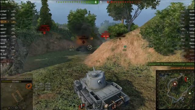 World of Tanks - VK 36.01 (H) - Full Frontal смотреть онлайн