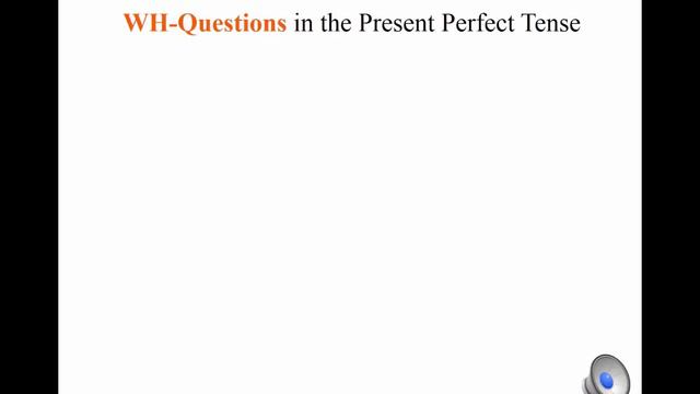 01 06 Present Perfect Questions Lecture смотреть онлайн