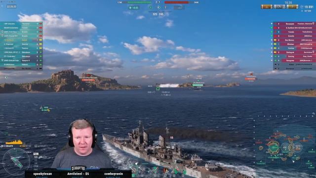 World of Warships - Quick Cut: Tier X British Cruiser HMS Goliath смотреть онлайн