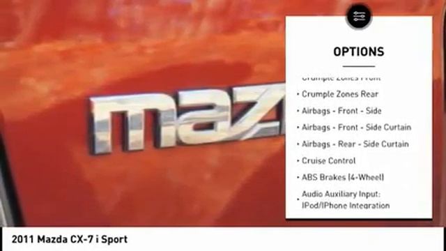 2011 Mazda CX-7 i Sport for sale in Cary NC смотреть онлайн