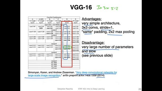 L14.3.1.1 VGG16 Overview смотреть онлайн