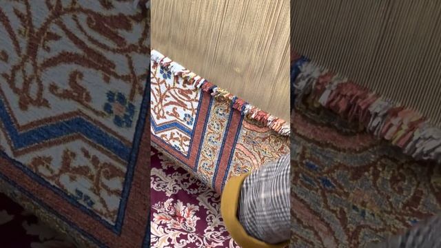 Узбекистан, Хива. Ковры ручной работы, процесс. смотреть онлайн