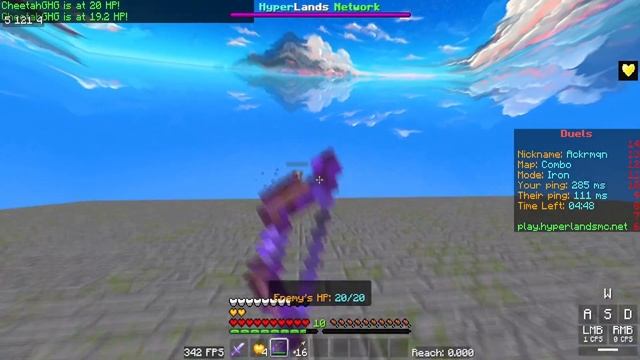 GamerFault [16x] by qcty + Java Hit Particles | MCPE PVP TEXTURE PACK смотреть онлайн