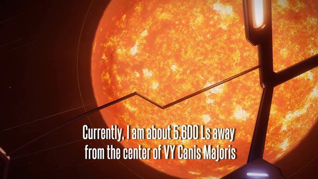 VY Canis Majoris, a Red Hypergiant Star - Elite Dangerous смотреть онлайн