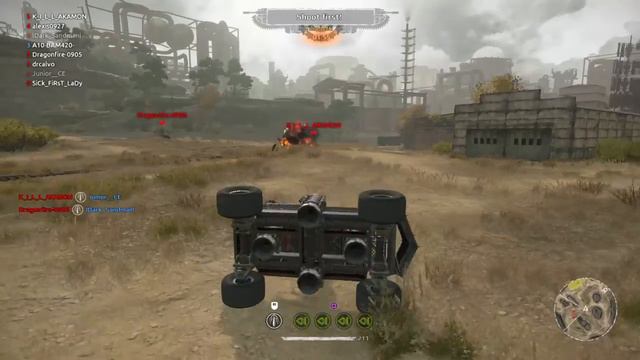 Crossout BIG BLACK SCORPION!! смотреть онлайн