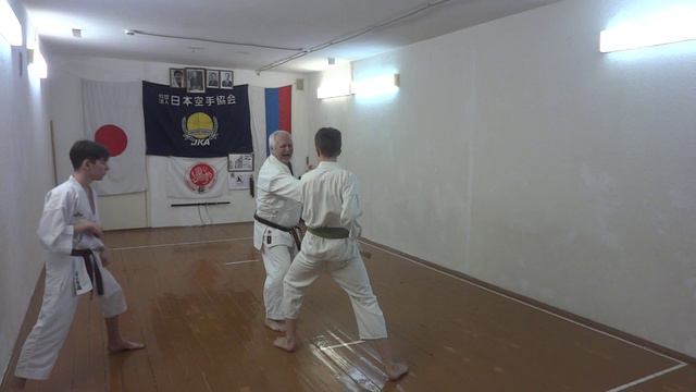 Taikyoku Shodan (bunkai)  Budo Federation Hachi-O-Kai