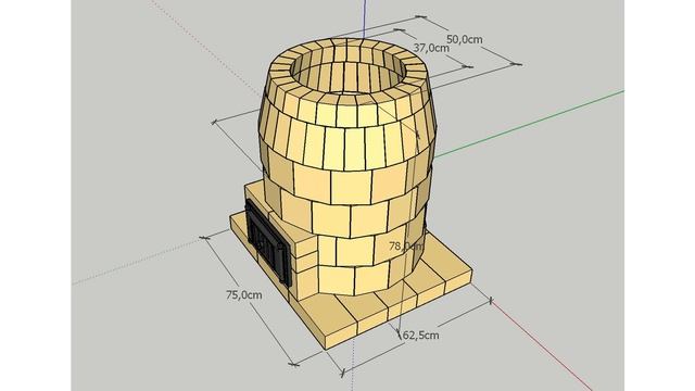 КОМПЛЕКС БАРБЕКЮ С ТАНДЫРОМ BIG R 78 radius ledge для самостоятельного строительства смотреть онлайн