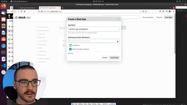 Golang REST API Slack Bot Tutorial | Create a Slack App | Part I смотреть онлайн