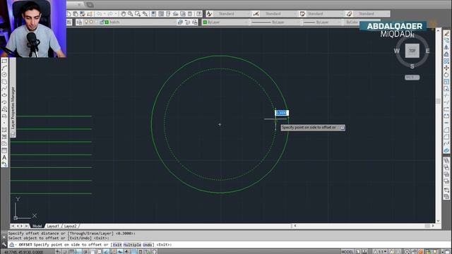 طريقة عمل offset على الأوتوكاد للمبتدأيين смотреть онлайн