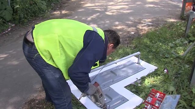 В Солнечногорске устанавливают "умные" светофоры смотреть онлайн