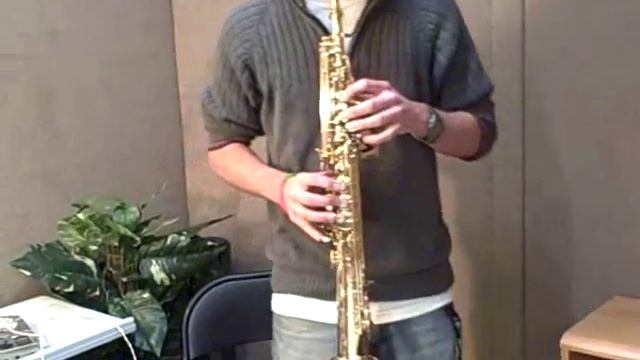 Yanigasawa Soprano Sax 990 Test Drive смотреть онлайн