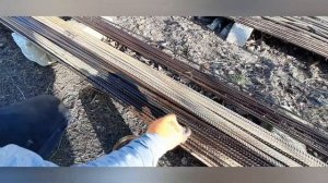 Ржавая арматура. Чем обработать арматуру?#дом#сделайсам#стройка#как