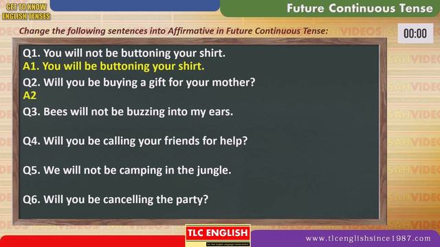 English Tenses | Future Continuous Tense | By Syed Afzal Hussain смотреть онлайн
