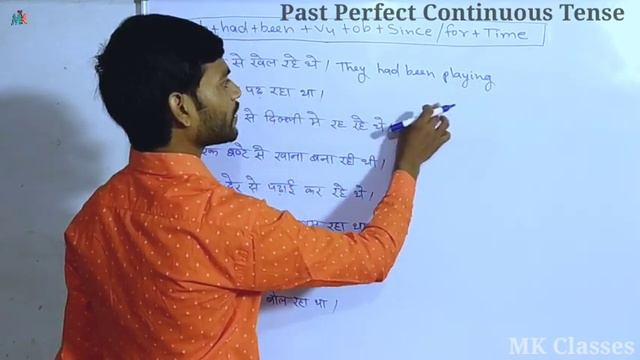 Tense | Past Perfect Continuous Tense | English grammar | with Formation Rules | translate| in hind смотреть онлайн