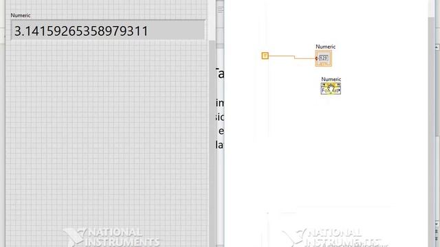 How to Change Digits of Precision for Numeric Floating point Display in LabVIEW смотреть онлайн