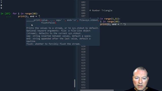 Python Basics Tutorial Create a Number Triangle || A Remake Requested Video смотреть онлайн