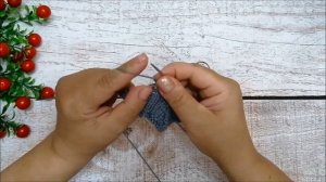 Очень красивая ажурная кайма спицами для начала изделия