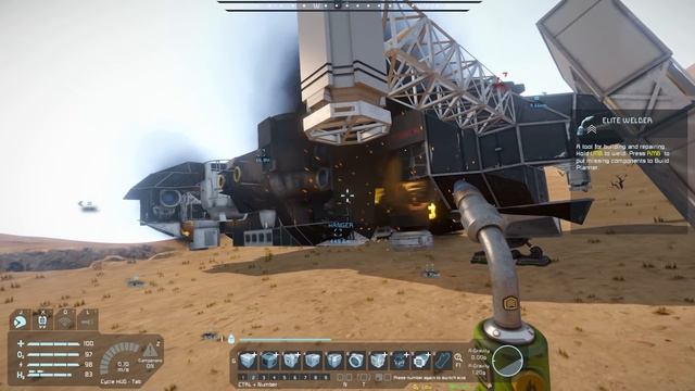 Space Engineers Survival 2021 (Episode 23) - Say Hello To My Little Friend! [Pertam] смотреть онлайн