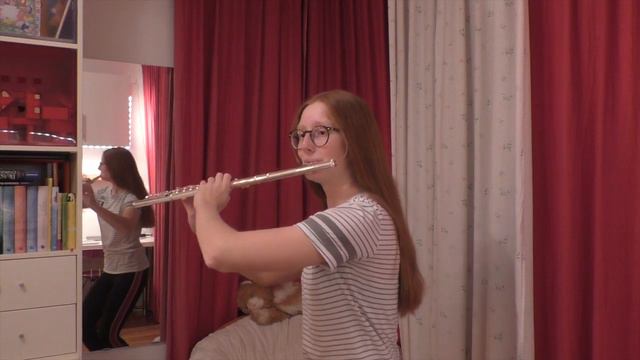 Viktoria Kogard, Querflöte, Il Cardellino 2  Satz Von A Vivaldi, Klasse ML Elisabeth Moser