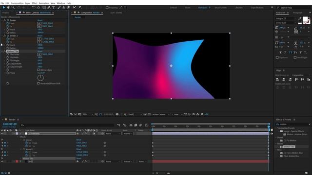 Fluid Gradient Animation in After Effects - After Effects Tutorial смотреть онлайн