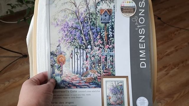 Рукодельная неделя. Что вышивала? Вышивка крестом. смотреть онлайн