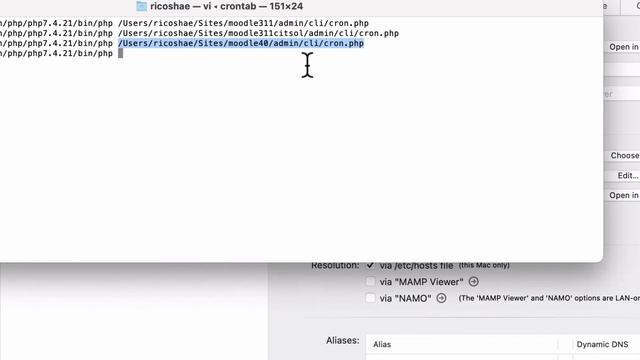 Setting up MOODLE on a Mac Laptop - The CRON - PART 2 смотреть онлайн