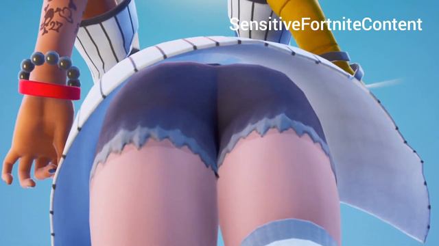 DUSTY Is THICC! (fortnite BOOTY Showcase)