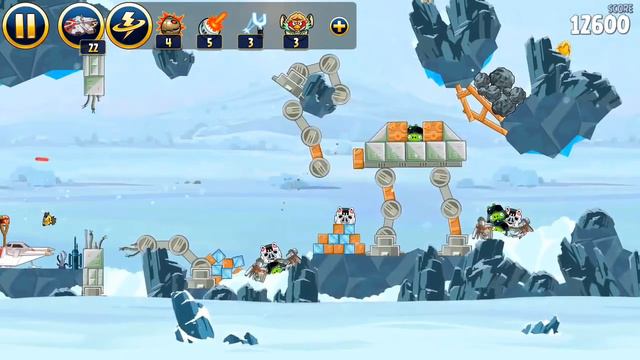 Angry Bird Starwars Fight The Robot In Cold Weather смотреть онлайн