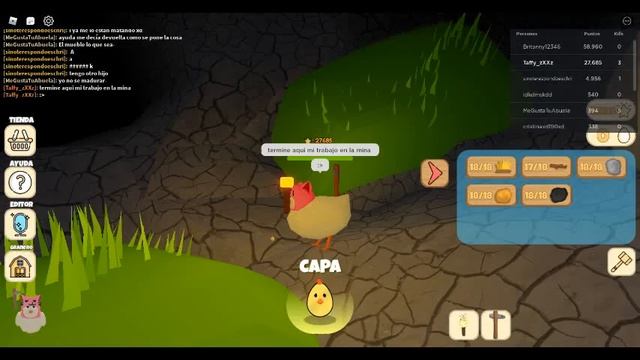 || Muriendo en la mina || Roblox || Chicken life || смотреть онлайн