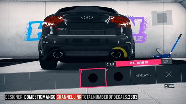 FORZA HORIZON  Design Showcase  AUDI DUBSTEP GEN-1