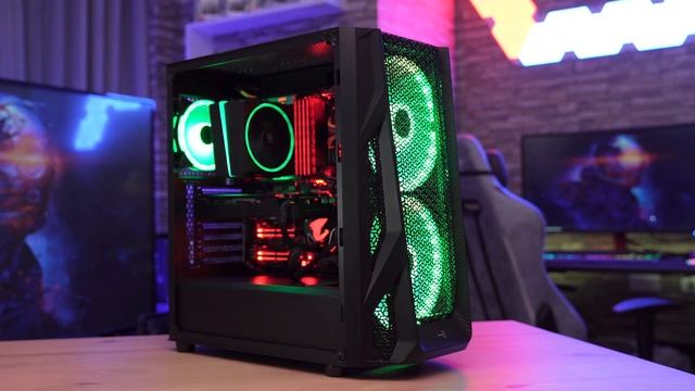 AeroCool AirHawk Duo Mid Tower Case - 23 Lighting Modes смотреть онлайн