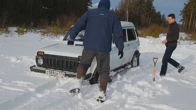 ВАЗ 212183 НИВА БРОНТО, OFF ROAD Зимние покатушки или КАК ПОСАДИТЬ НИВУ))) смотреть онлайн