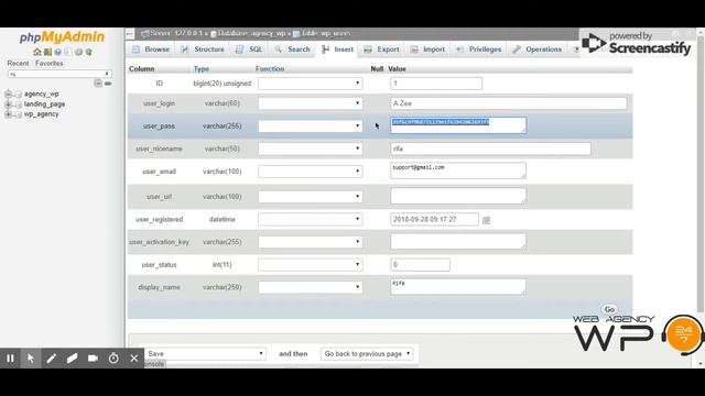 How to change WordPress Password from database смотреть онлайн
