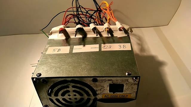 Что можно сделать с блоком питания от компьютера смотреть онлайн