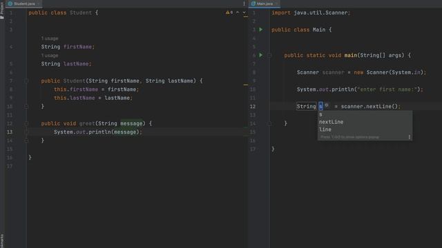 How to Pass Variables to Constructor and Methods смотреть онлайн
