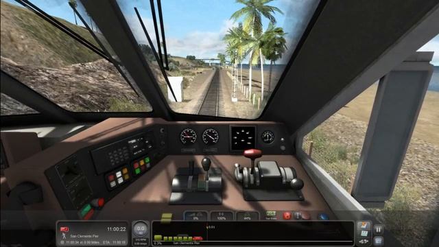 Train Simulator 2016: Amtrak F59PHI Los Angeles to San Diego (Pacific Surfliner) Cab Ride смотреть онлайн