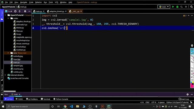 Adaptive Thresholding in OpenCV | Part10 | Computer Vision смотреть онлайн