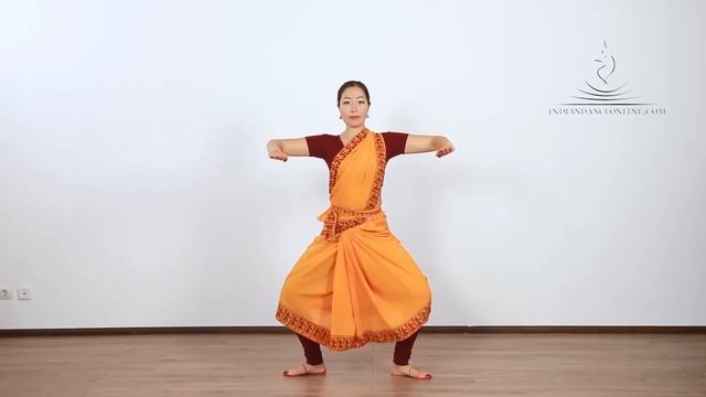 ЧОУКА 1 | Одисси для начинающих I Уроки Индийского Классического танца с Премал Мадиной смотреть онлайн