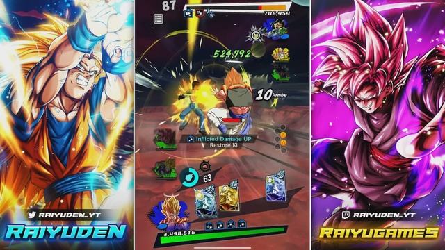 ULTIMATE CARD GALORE! USING A TEAM WITH 7 ULTIMATES?! | Dragon Ball Legends смотреть онлайн