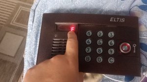 Установка индивидуального кода на домофон ELTIS ЦП-100TD12