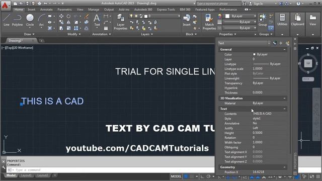 AutoCAD Text Command Tutorial Complete | Single Line Text, Text Size, Text Editing, Change Font смотреть онлайн