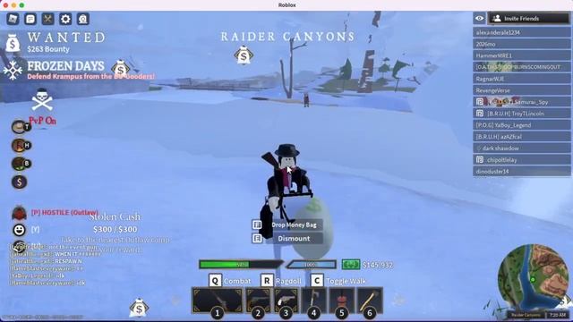 Roblox Wild West but I have to use random weapons смотреть онлайн