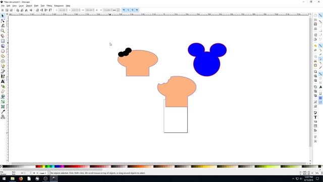 Inkscape Lesson 12 - Difference, Union, Intersection, Combine... смотреть онлайн