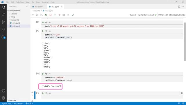 Python tutorials -Regular Expressions in Python смотреть онлайн
