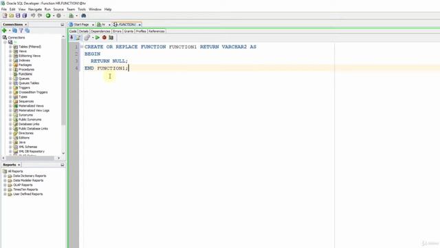 Create PL/SQL Functions in Oracle Database: Step-by-Step Guide part-1 смотреть онлайн