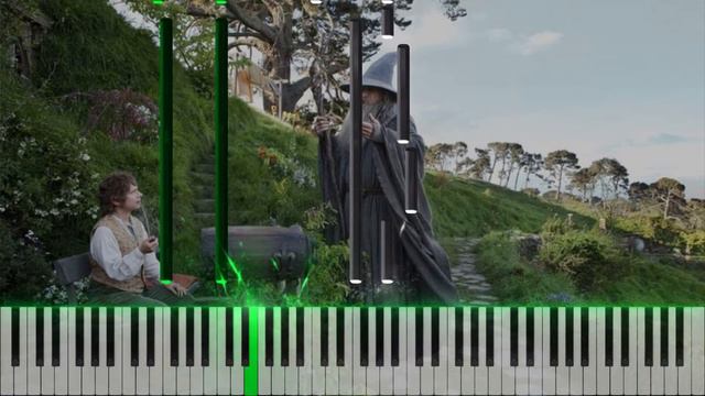 Howard Shore - Dreaming Of Bag End (Synthesia Piano) смотреть онлайн
